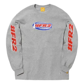 #FR2 #FR2 LOGO LONG SLEEVE T-SHIRT-GREY