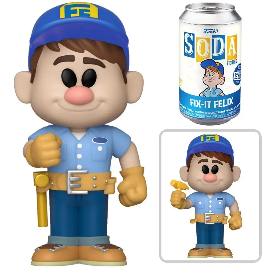 Funko Vinyl Soda - Wreck It Ralph Movie - Fix-it Felix