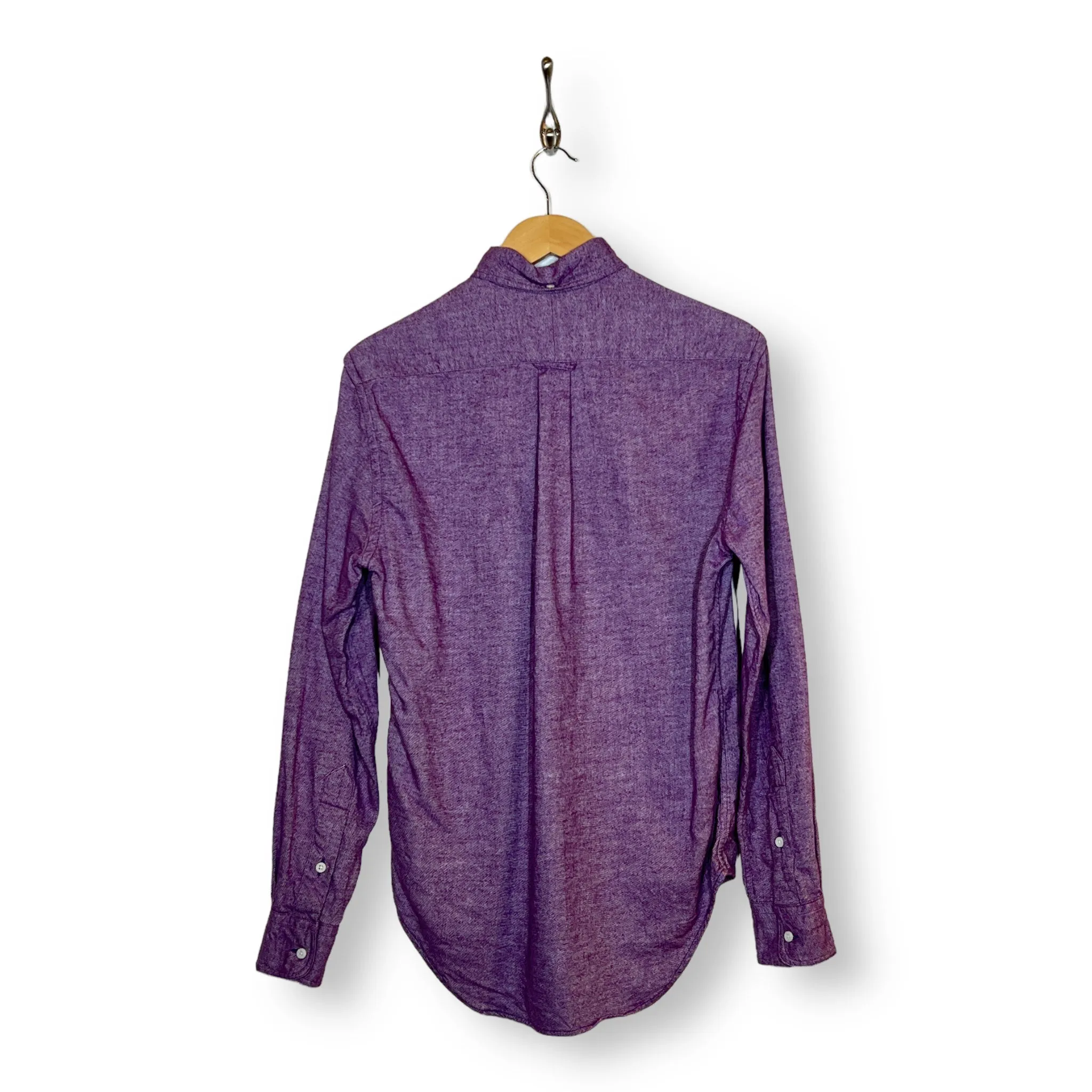 Gitman Brothers Vintage brushed purple chambray