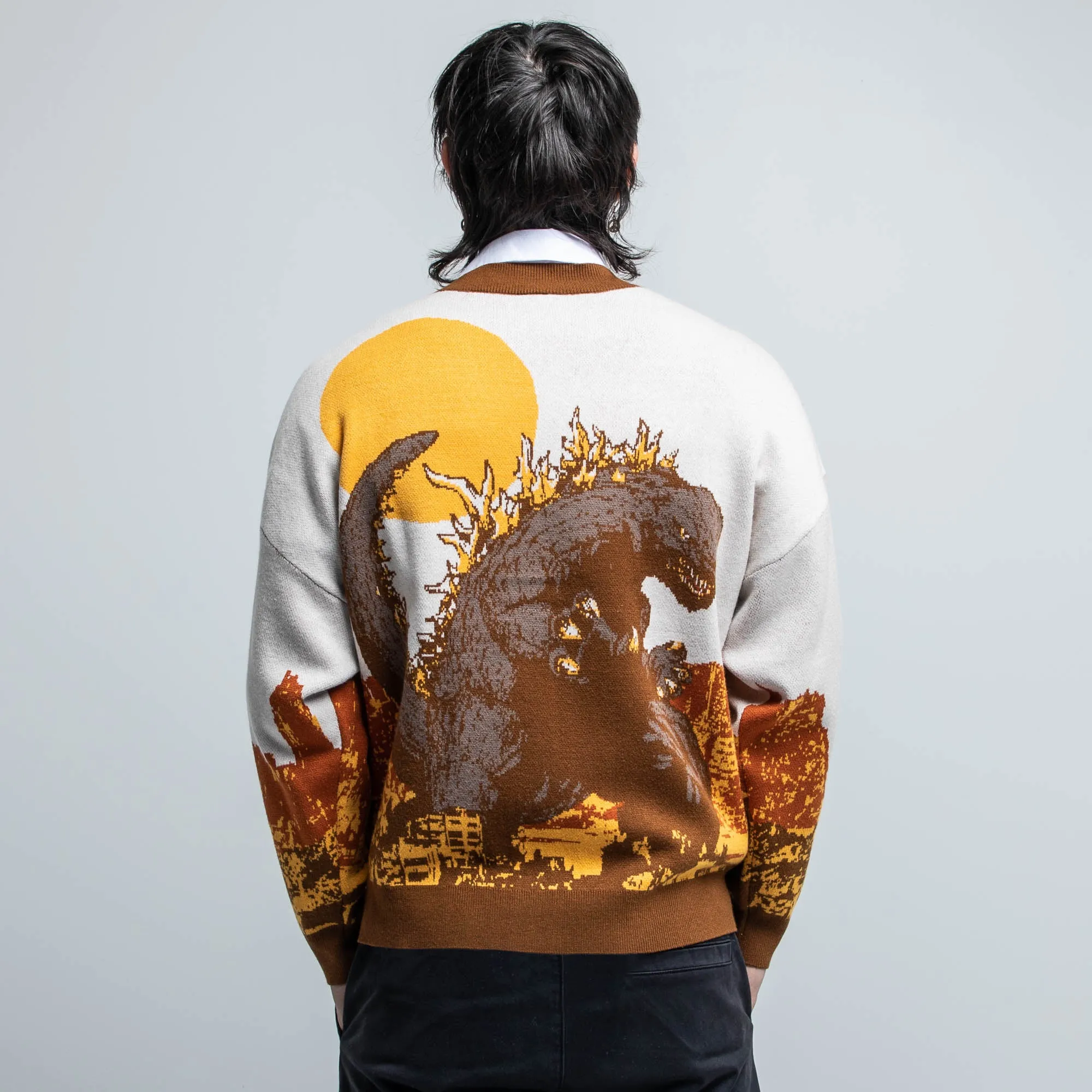 Godzilla Varsity Cardigan