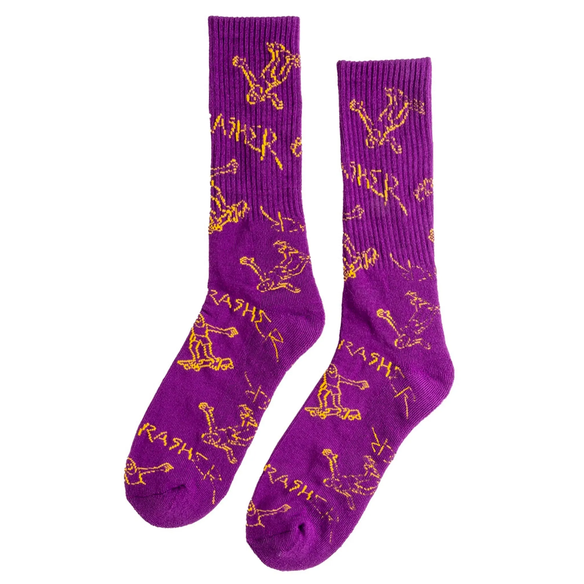 GONZ CREW SOCKS (Purple)