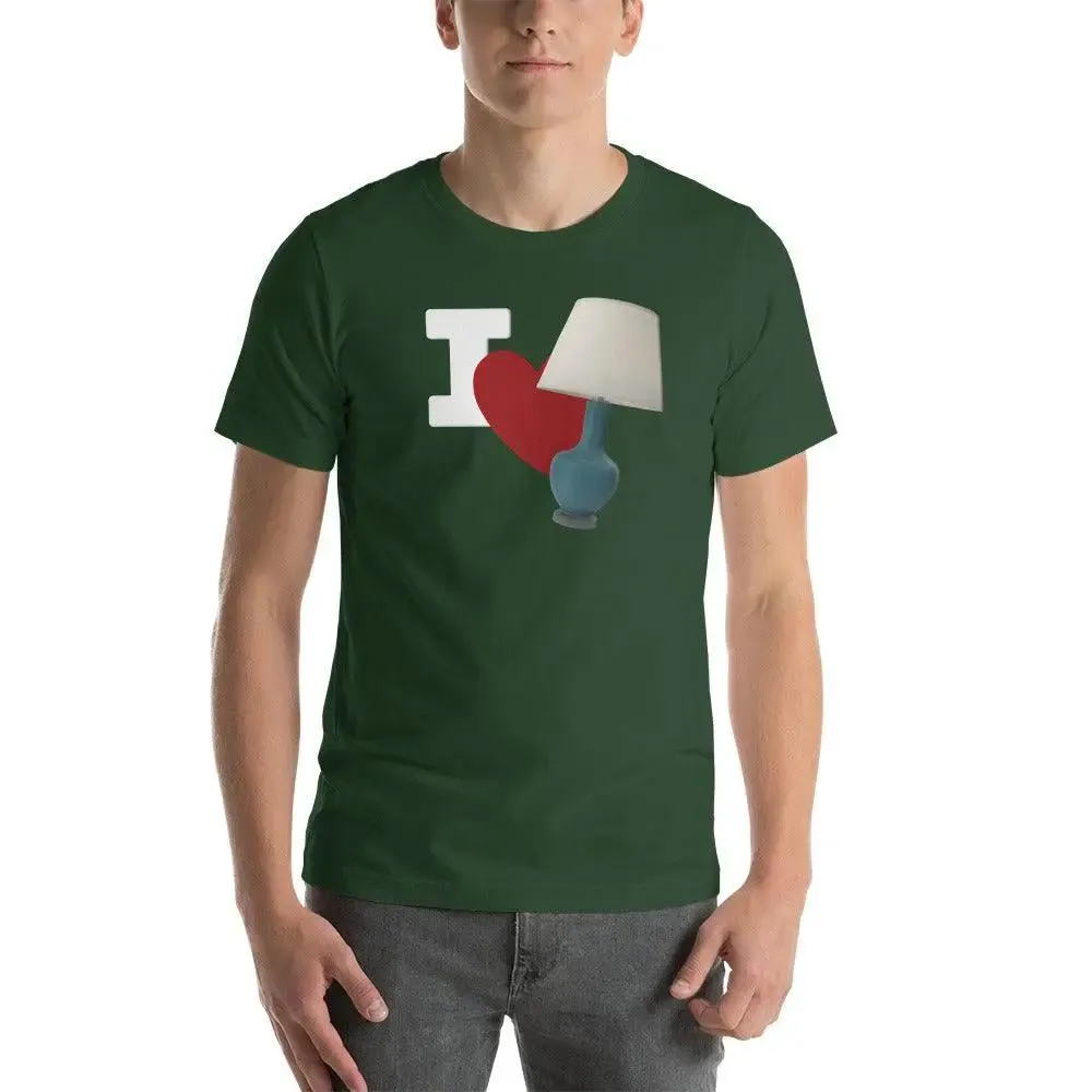 I Love Lamp Unisex t-shirt