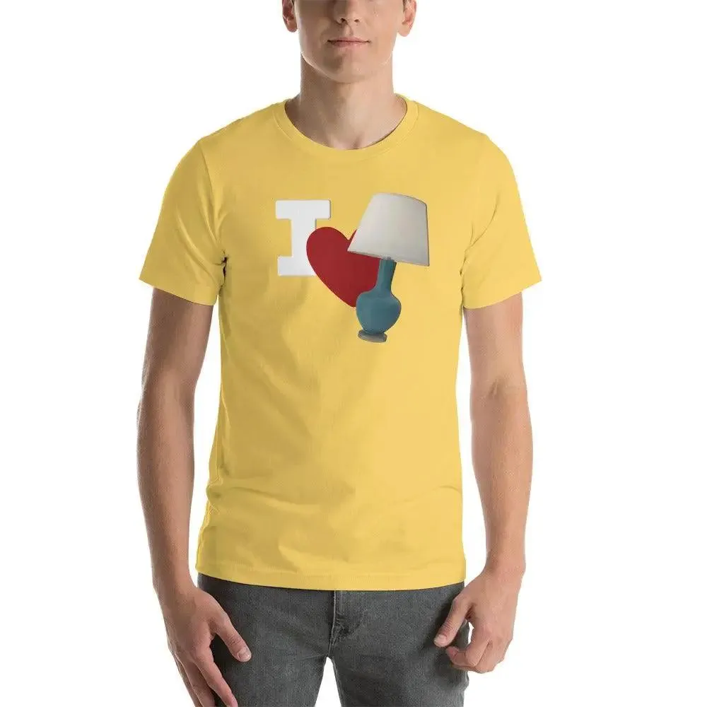 I Love Lamp Unisex t-shirt