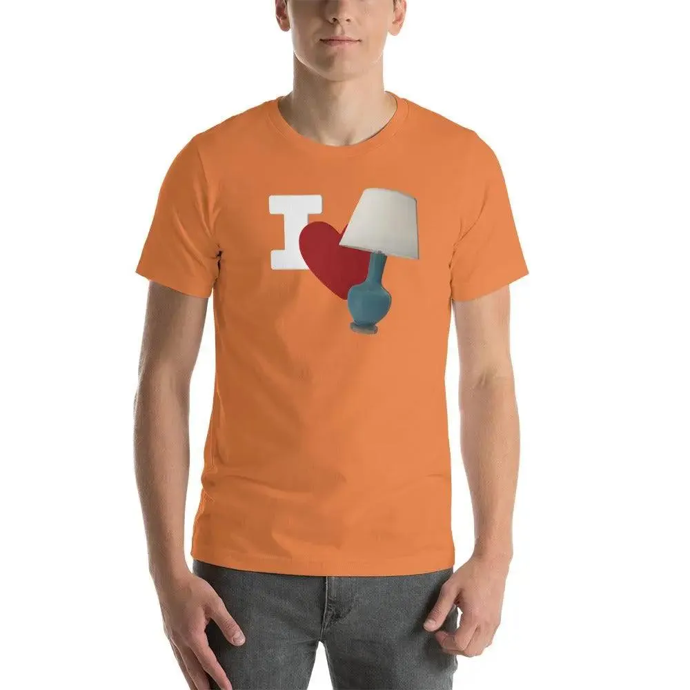 I Love Lamp Unisex t-shirt