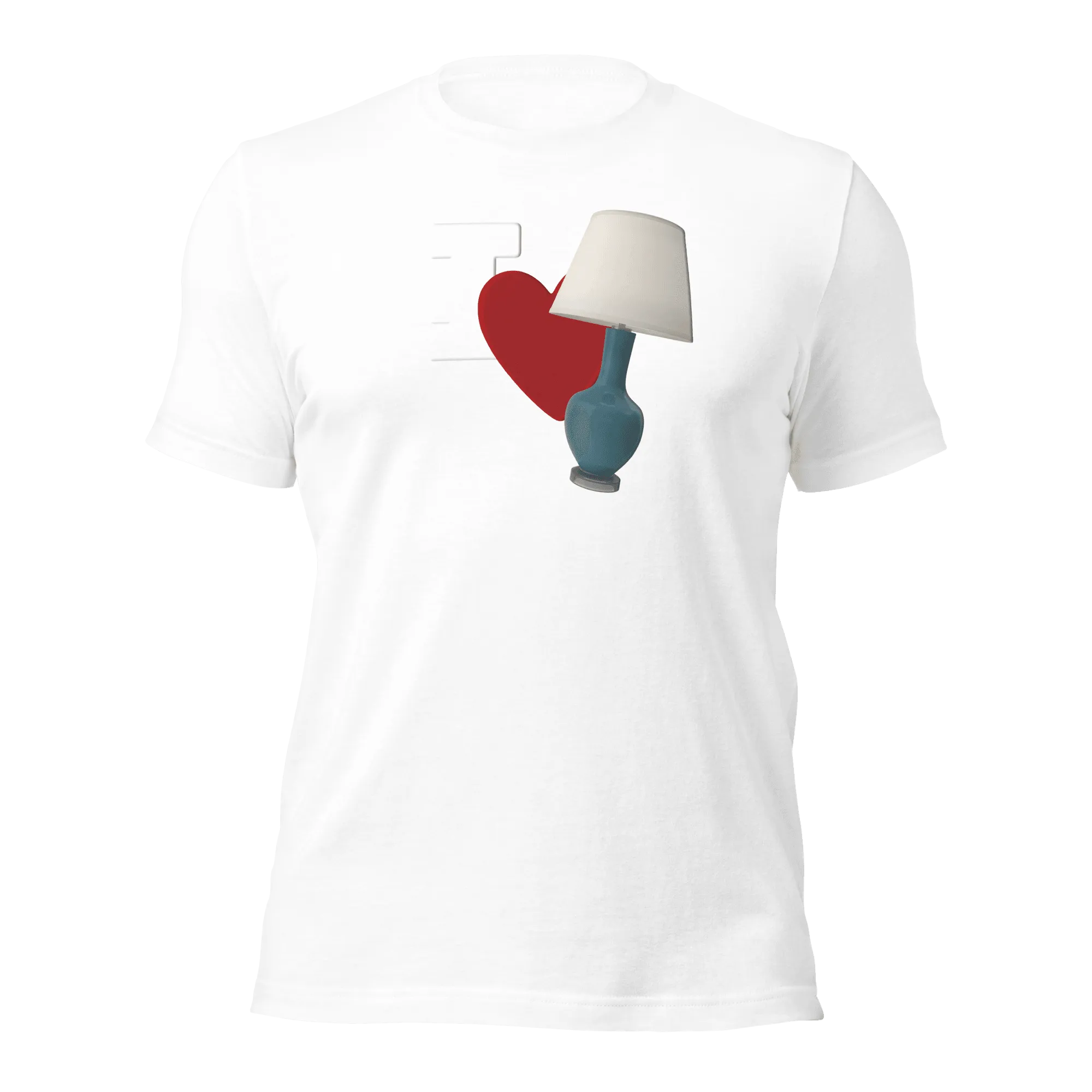 I Love Lamp Unisex t-shirt