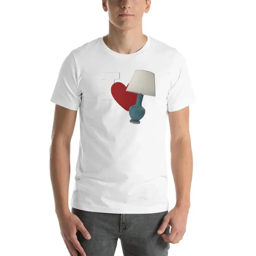 I Love Lamp Unisex t-shirt