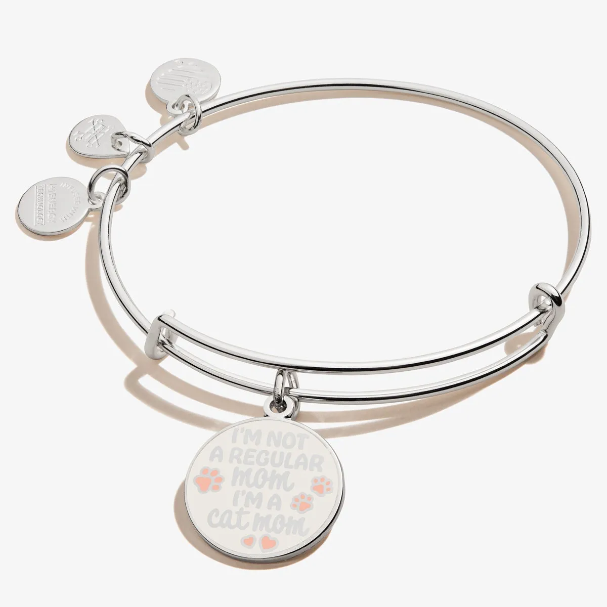 'I’m A Cat Mom' Charm Bangle