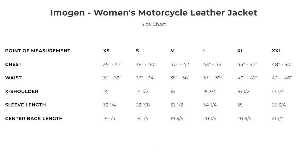 Imogen Motorcycle Leather Jacket by First MFG