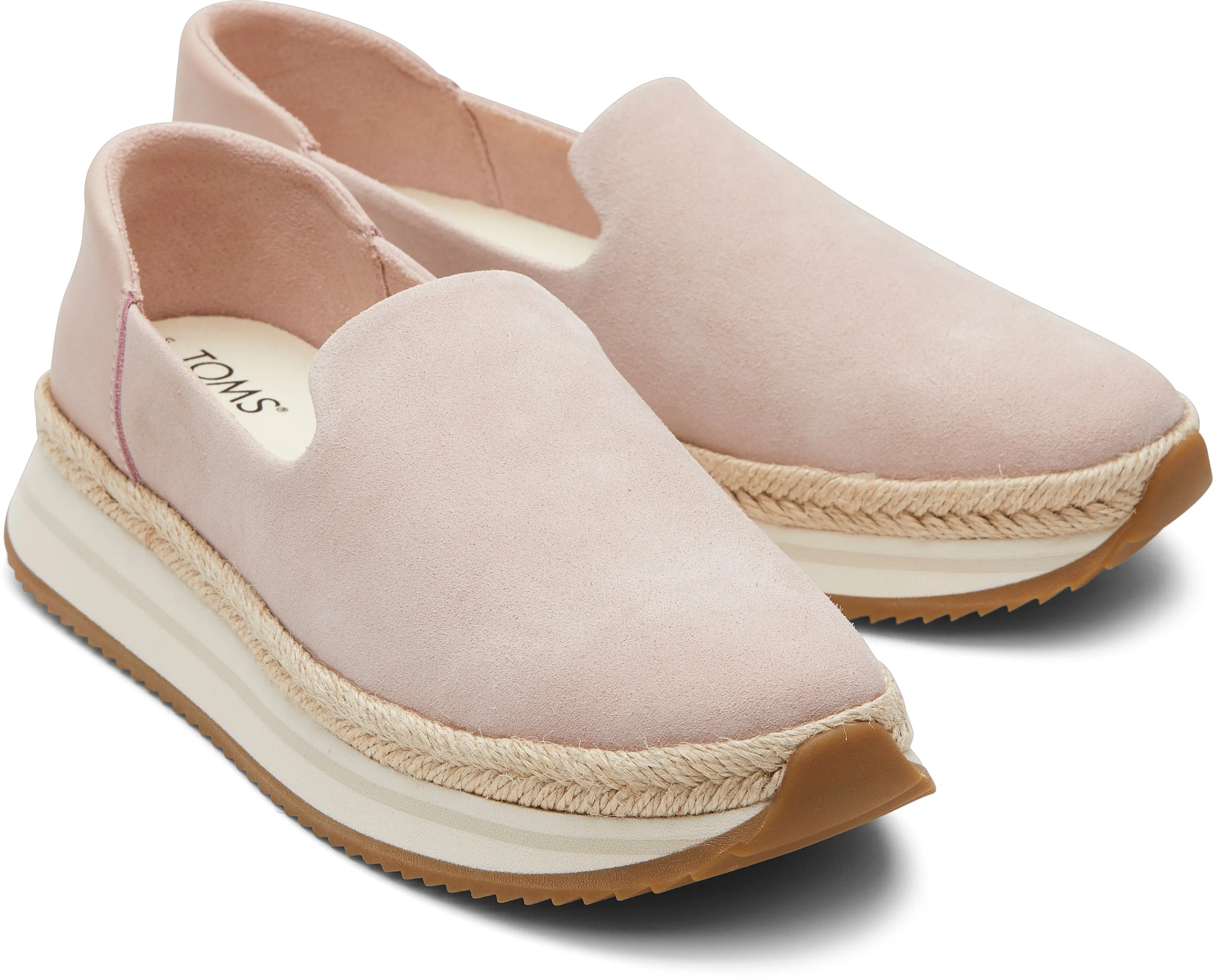 Jocelyn Espadrille Sneaker - Ballet Pink Suede/Leather