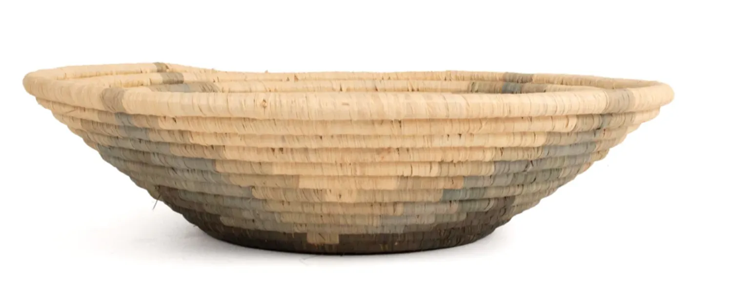 Kazi :: 12 Stone Woven Bowl - Shadow