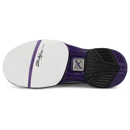 KR Strikeforce Dream White/Purple Right Hand High Performance Women's Bowling Shoe Wide