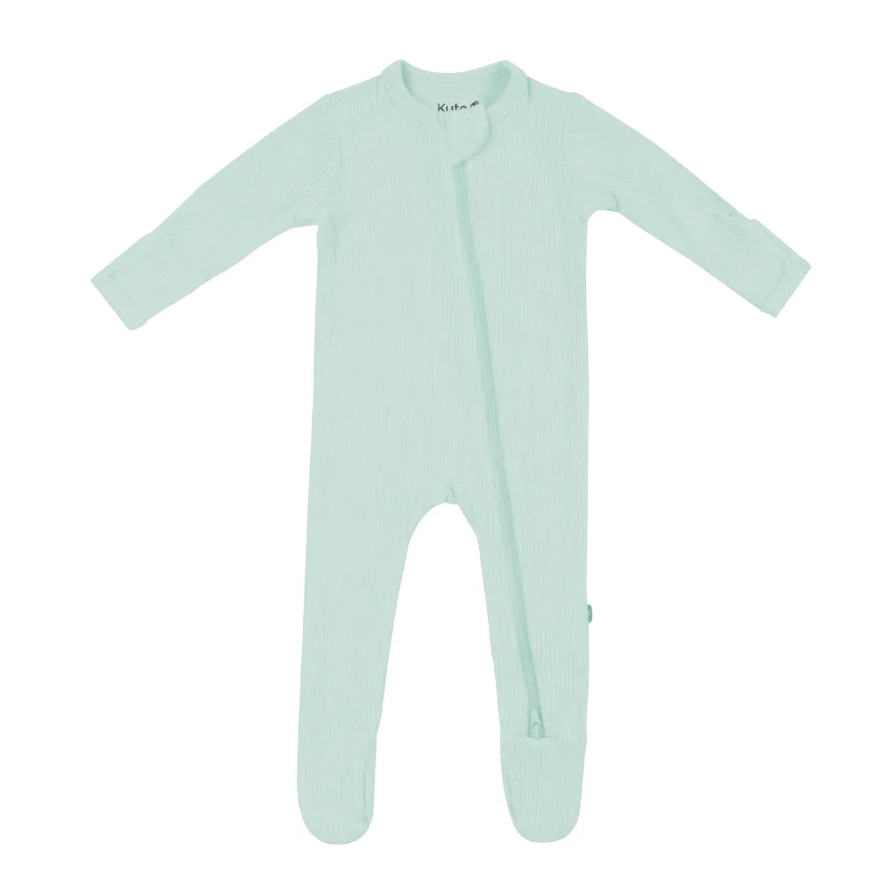 Kyte Baby - Ribbed Footie - Sage