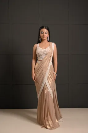 Light Pink saree