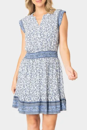 Lindsey Border Dress