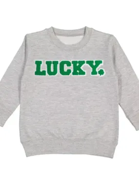 Lucky Patch St. Patrick's Day Kids Sweatshirt