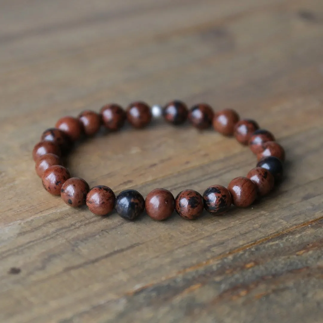 Mahogany Jasper Men's Bracelet