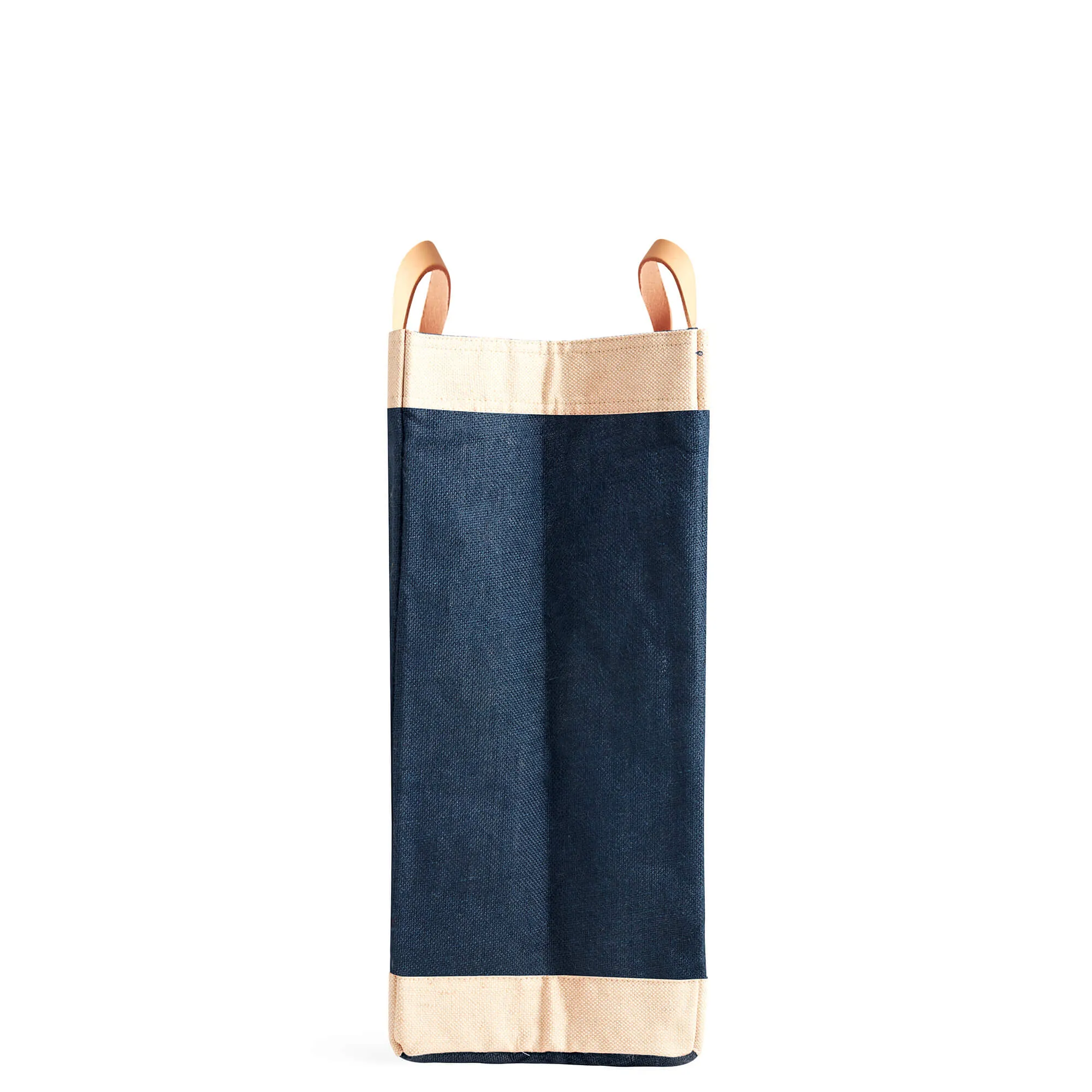 Market Bag in Navy with Monogram