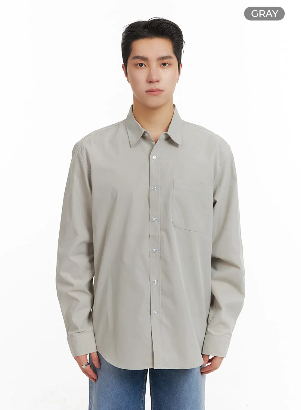 Men's Classic White Shirt IA401