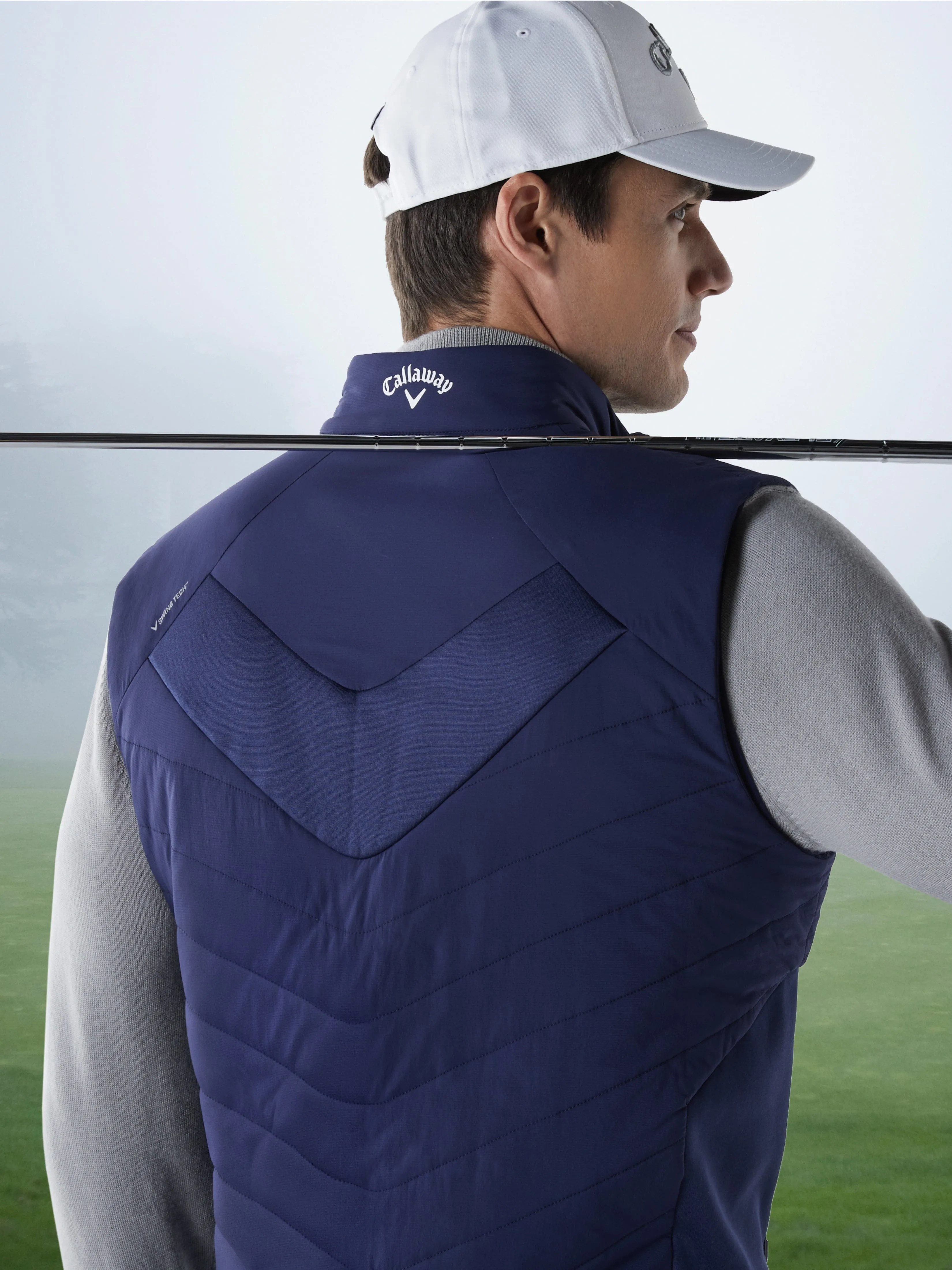 Mens Swing Tech Puffer Vest