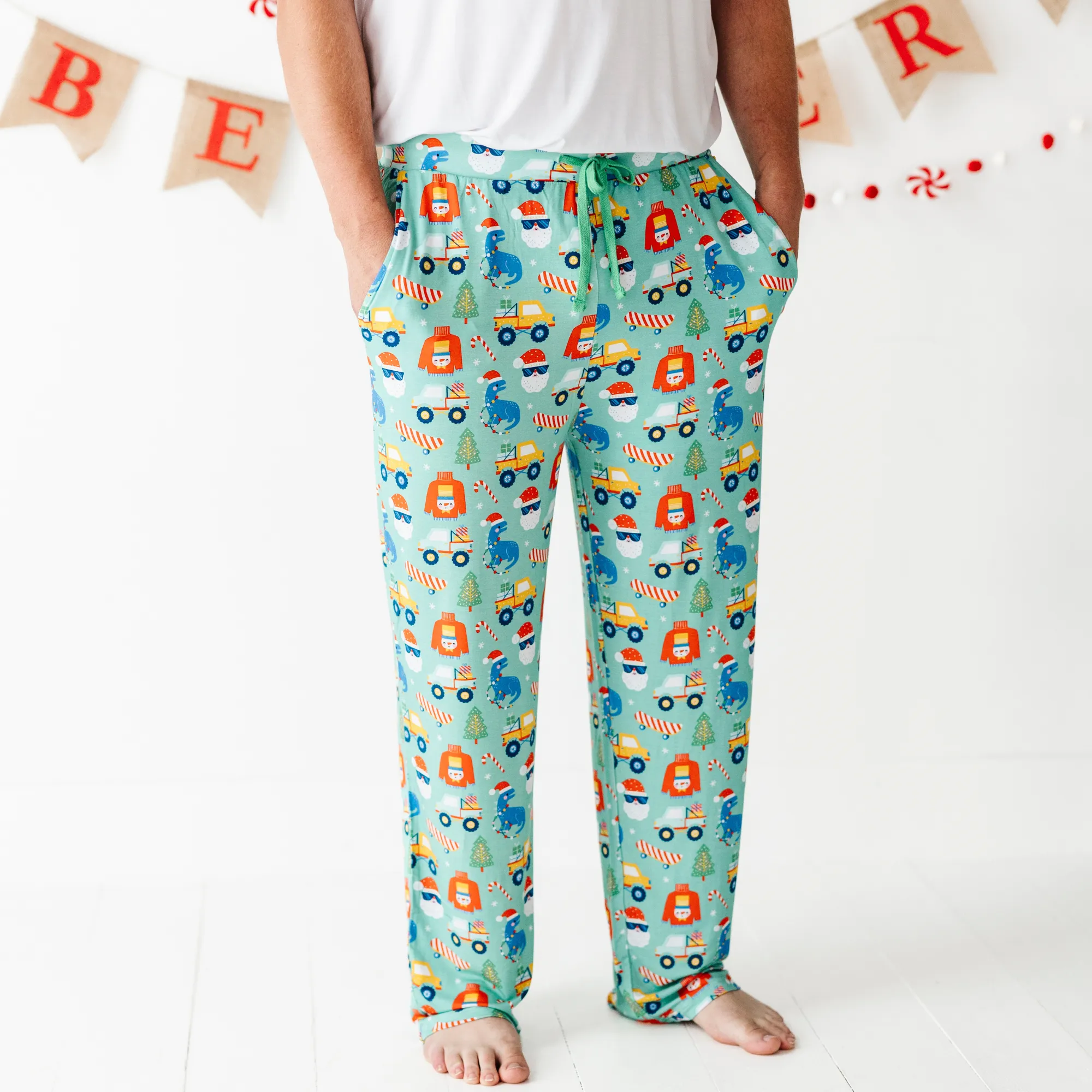 Merry-Rexmas Mens Lounge Pants