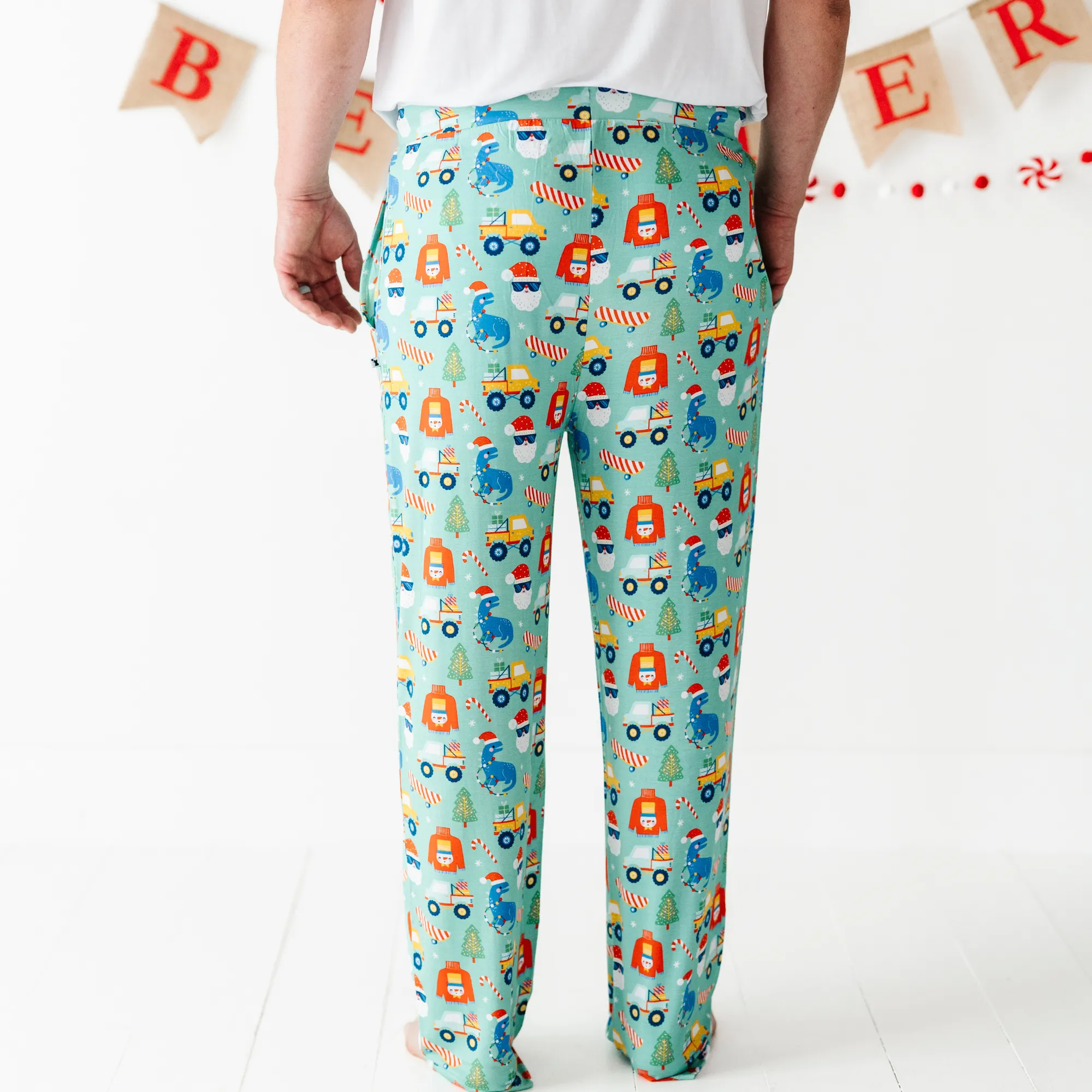 Merry-Rexmas Mens Lounge Pants