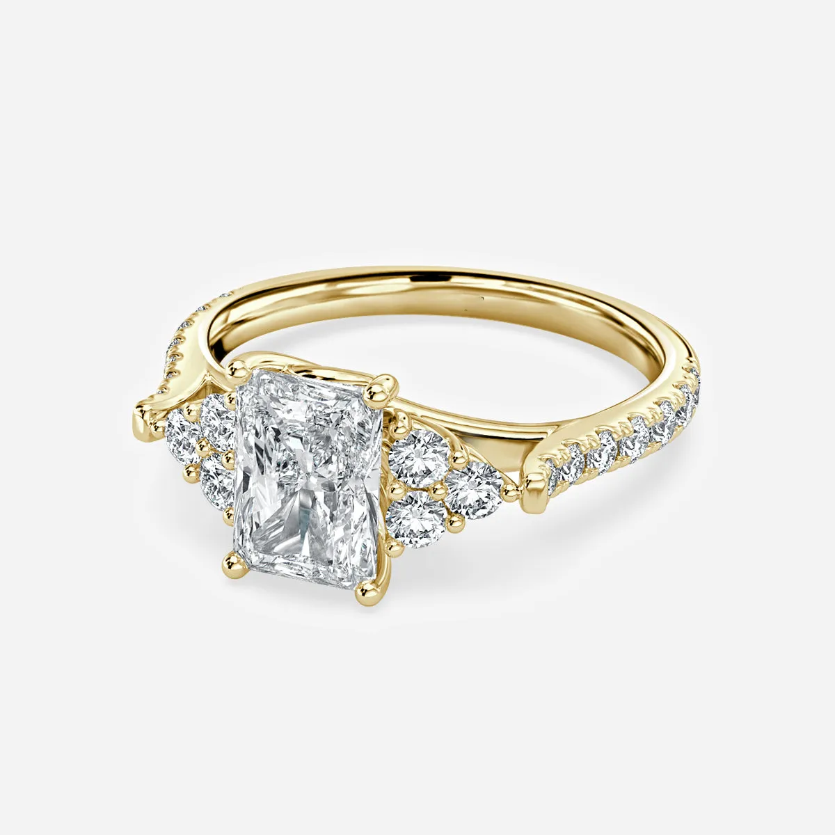 Mithrial Trilogy Engagement Ring [Setting Only] - EC111R