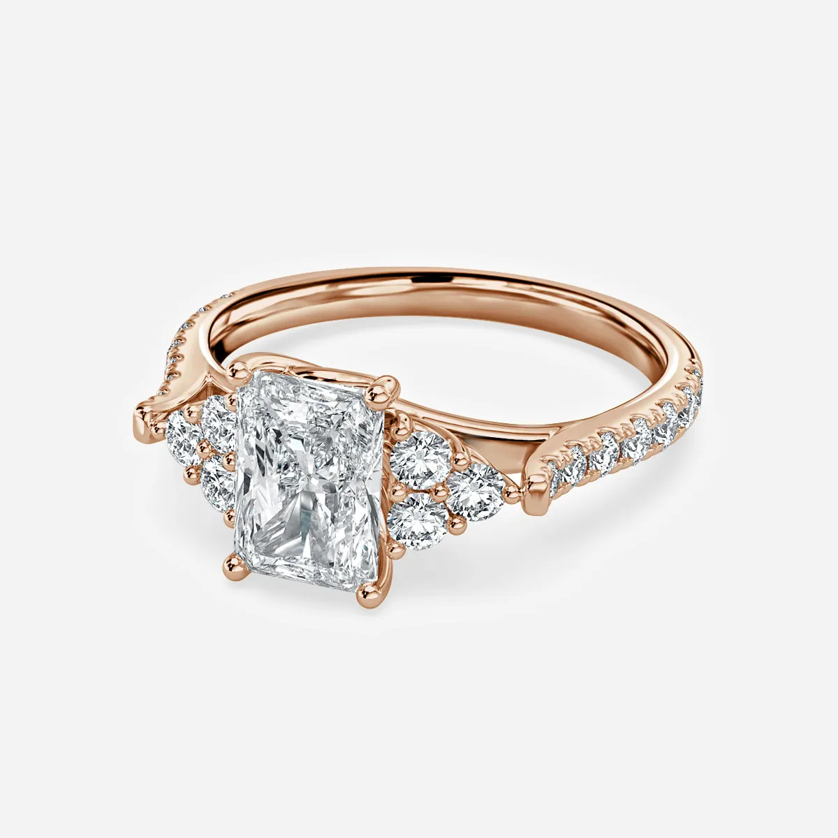 Mithrial Trilogy Engagement Ring [Setting Only] - EC111R