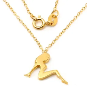 MUDFLAP GIRL Petite Pendant