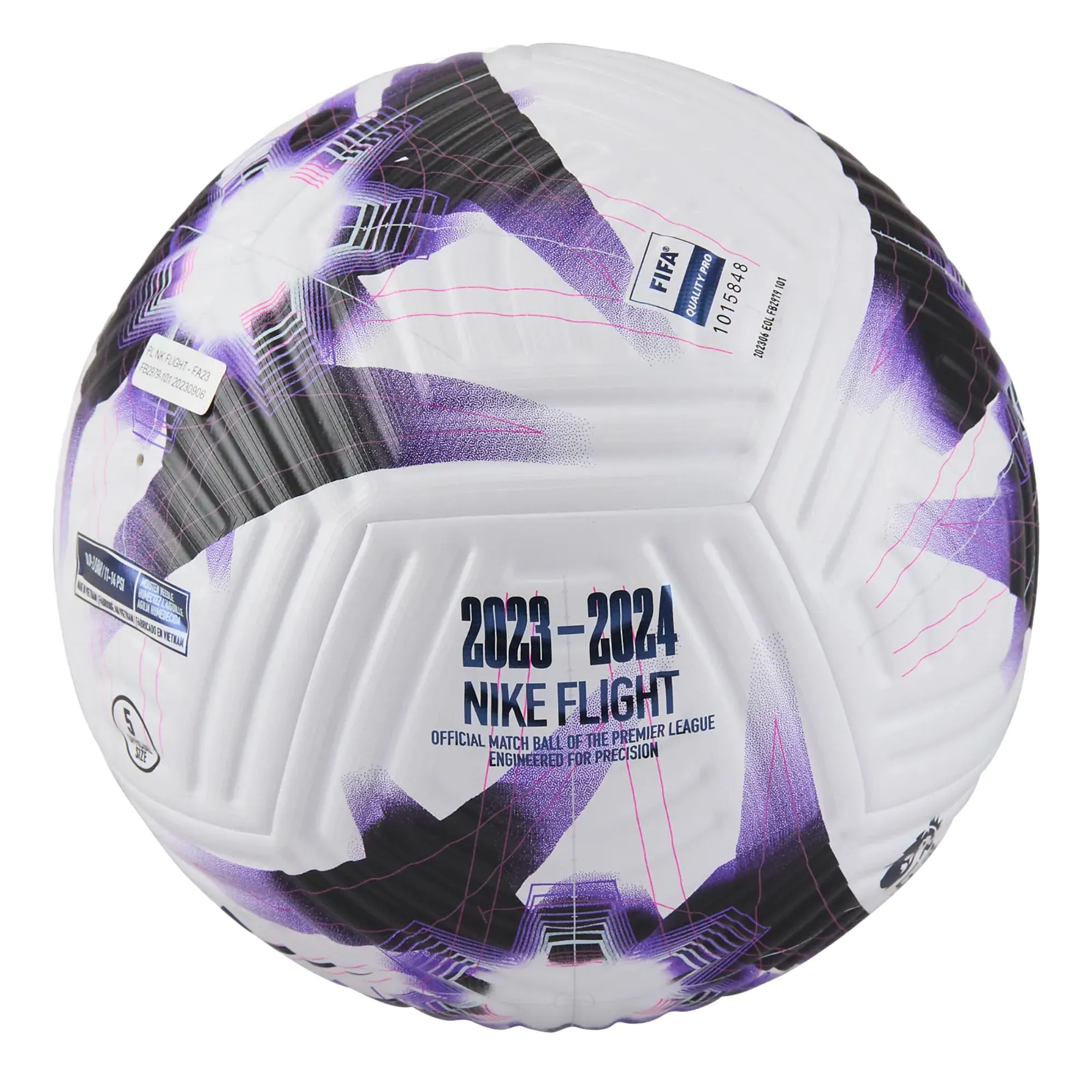 Nike Premier League 2023/24 Flight Match Ball White/Purple/Black