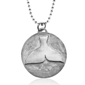 Ocean Inspired Whale Tail Necklace