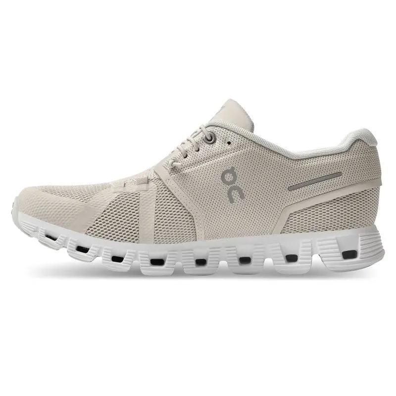 On Women's Cloud 5 Sneaker - Pearl/White