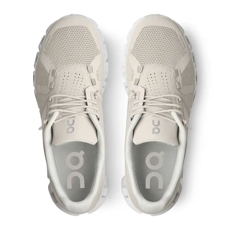 On Women's Cloud 5 Sneaker - Pearl/White