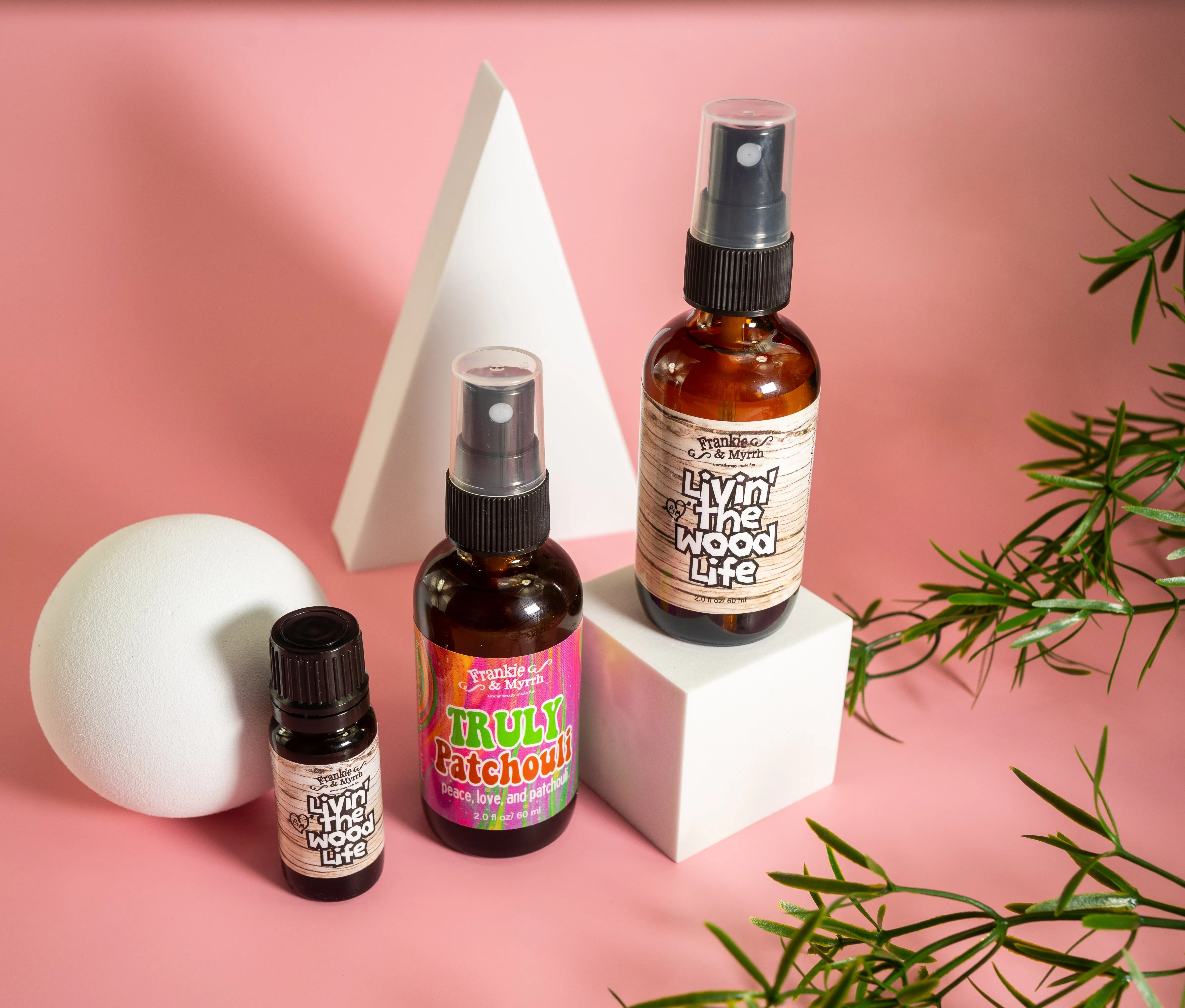 Patchouli Lovers' Mix n' Match Bundle | Patchouli Spray, Roll-on and Oil