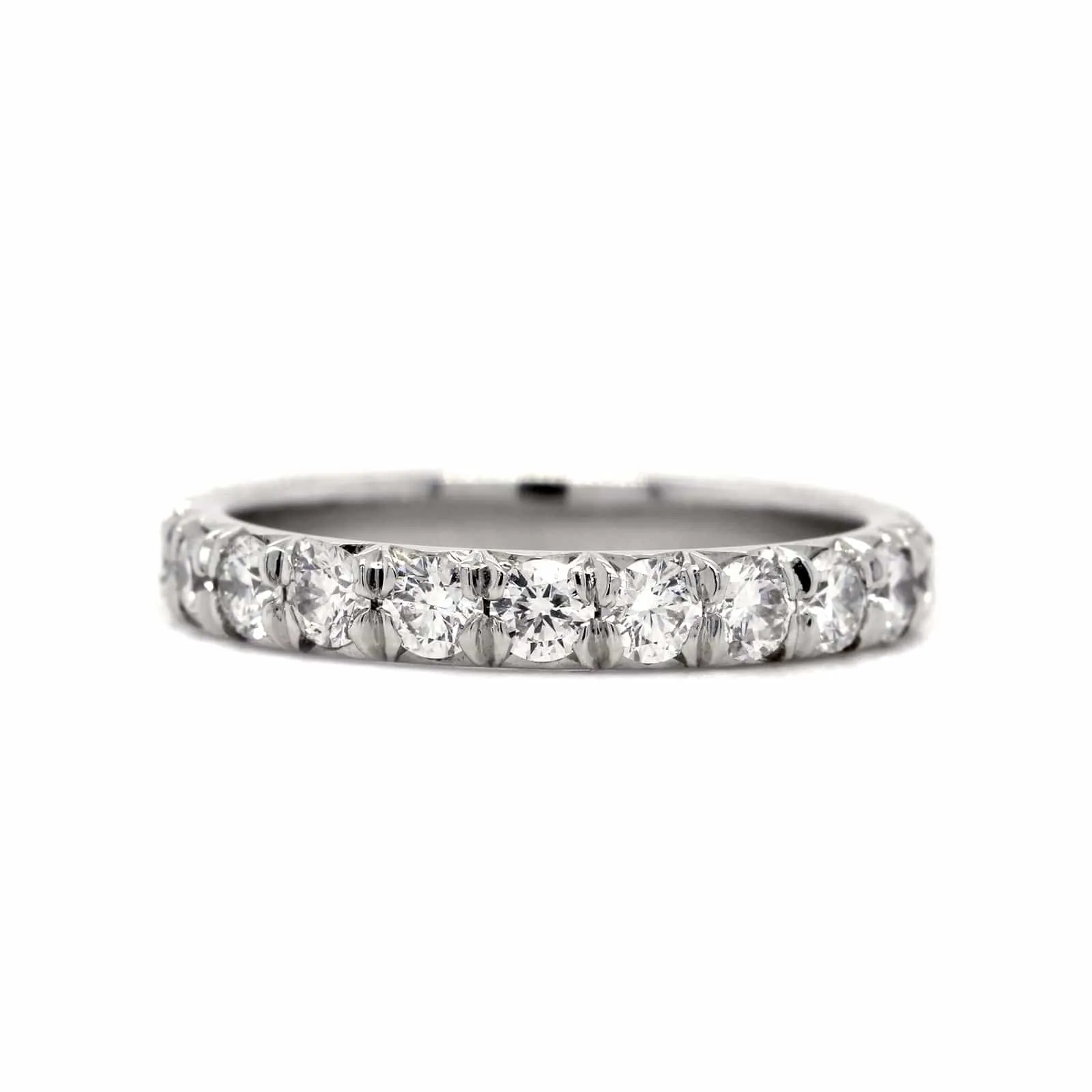 Platinum Diamond Eternity Band