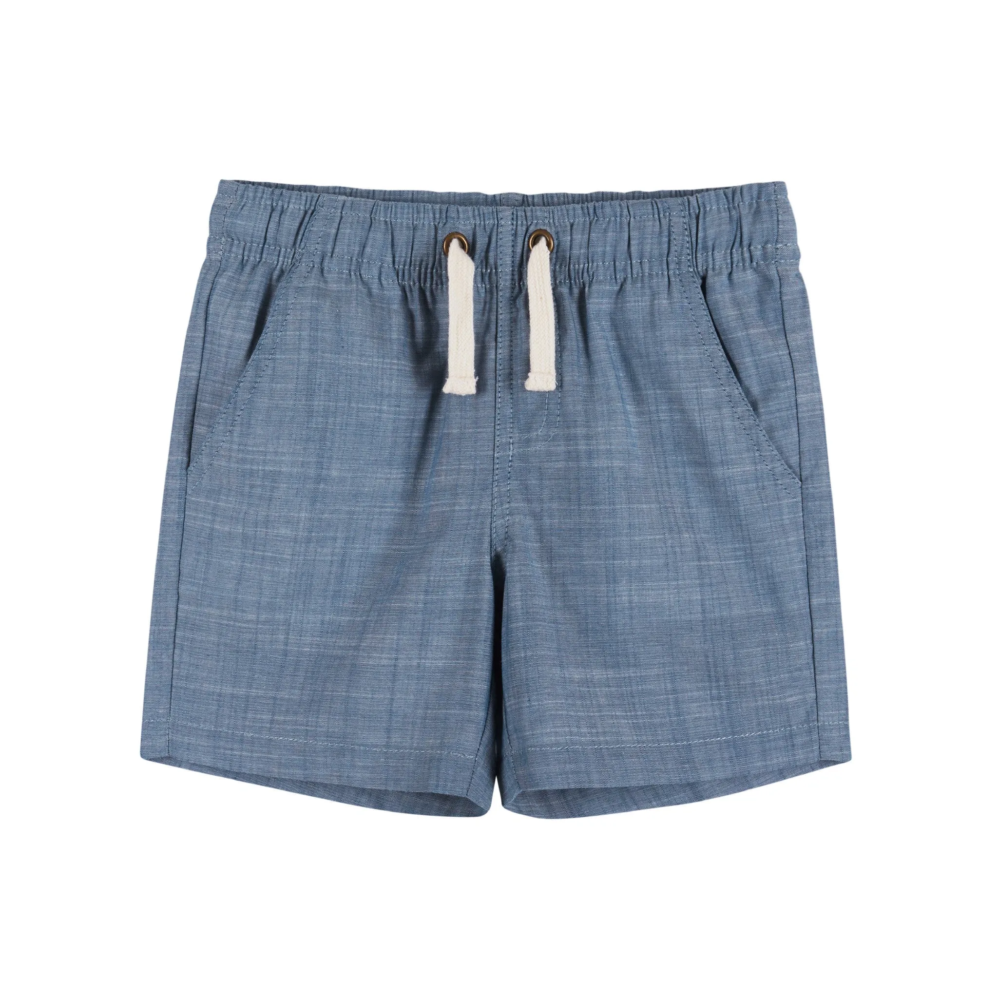 Polo & Short Set | Navy Chambray