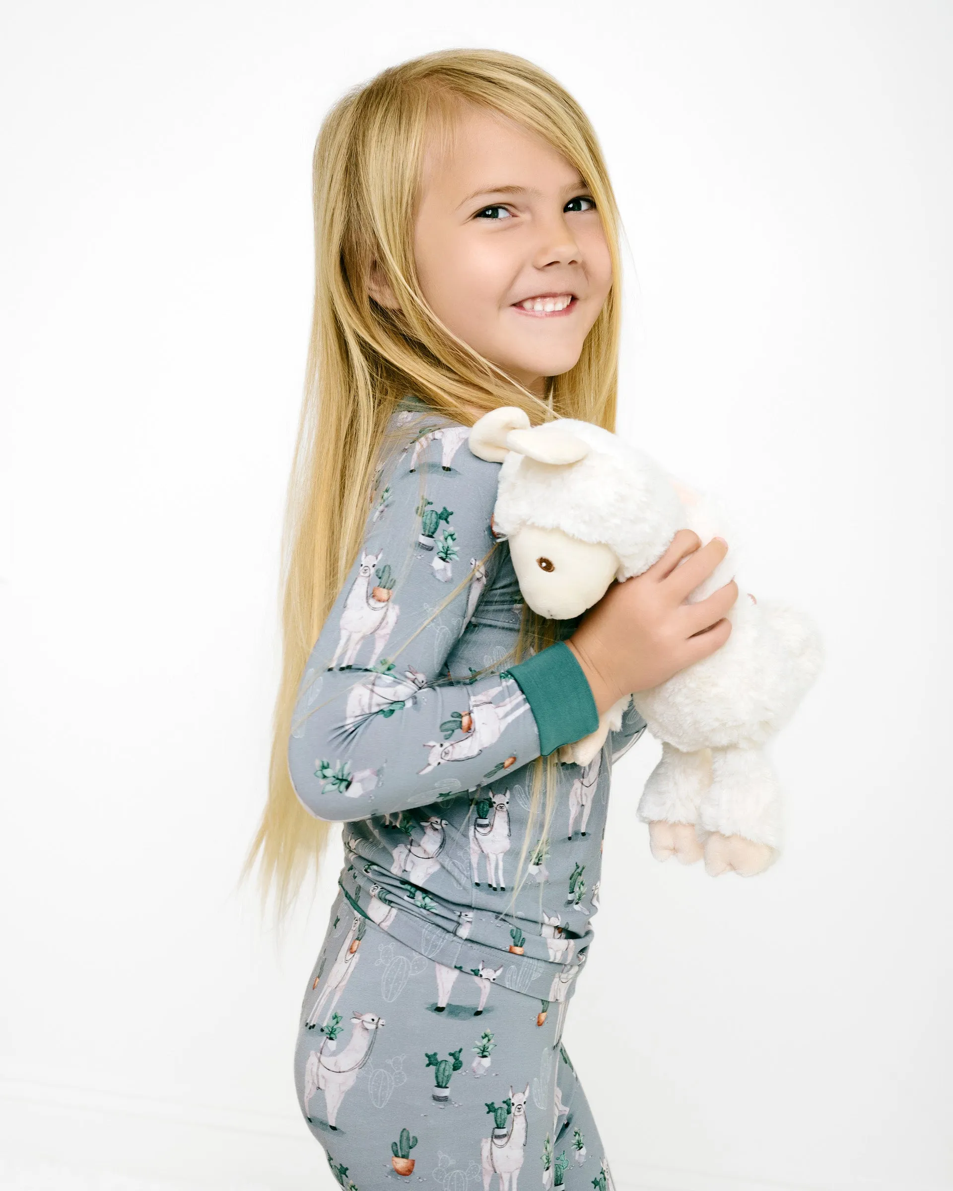 Prickly Llama Long Sleeve PJ's