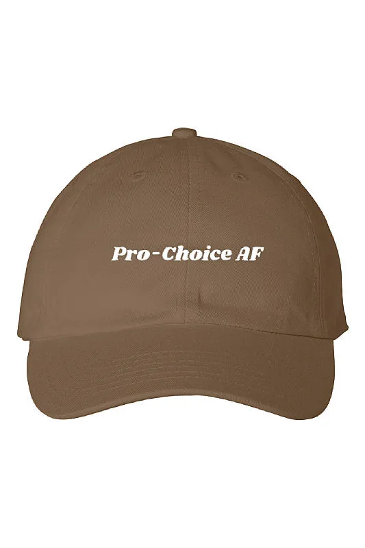 Pro-Choice AF Bio-Washed Dad Cap