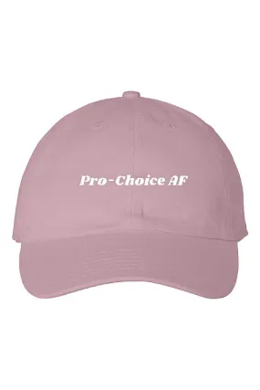 Pro-Choice AF Bio-Washed Dad Cap