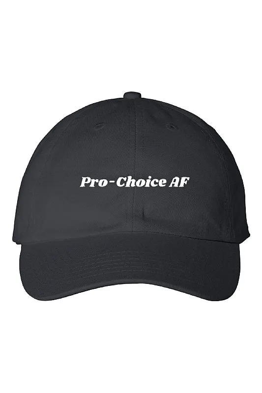 Pro-Choice AF Bio-Washed Dad Cap