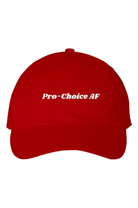 Pro-Choice AF Bio-Washed Dad Cap