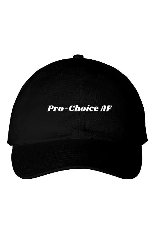 Pro-Choice AF Bio-Washed Dad Cap