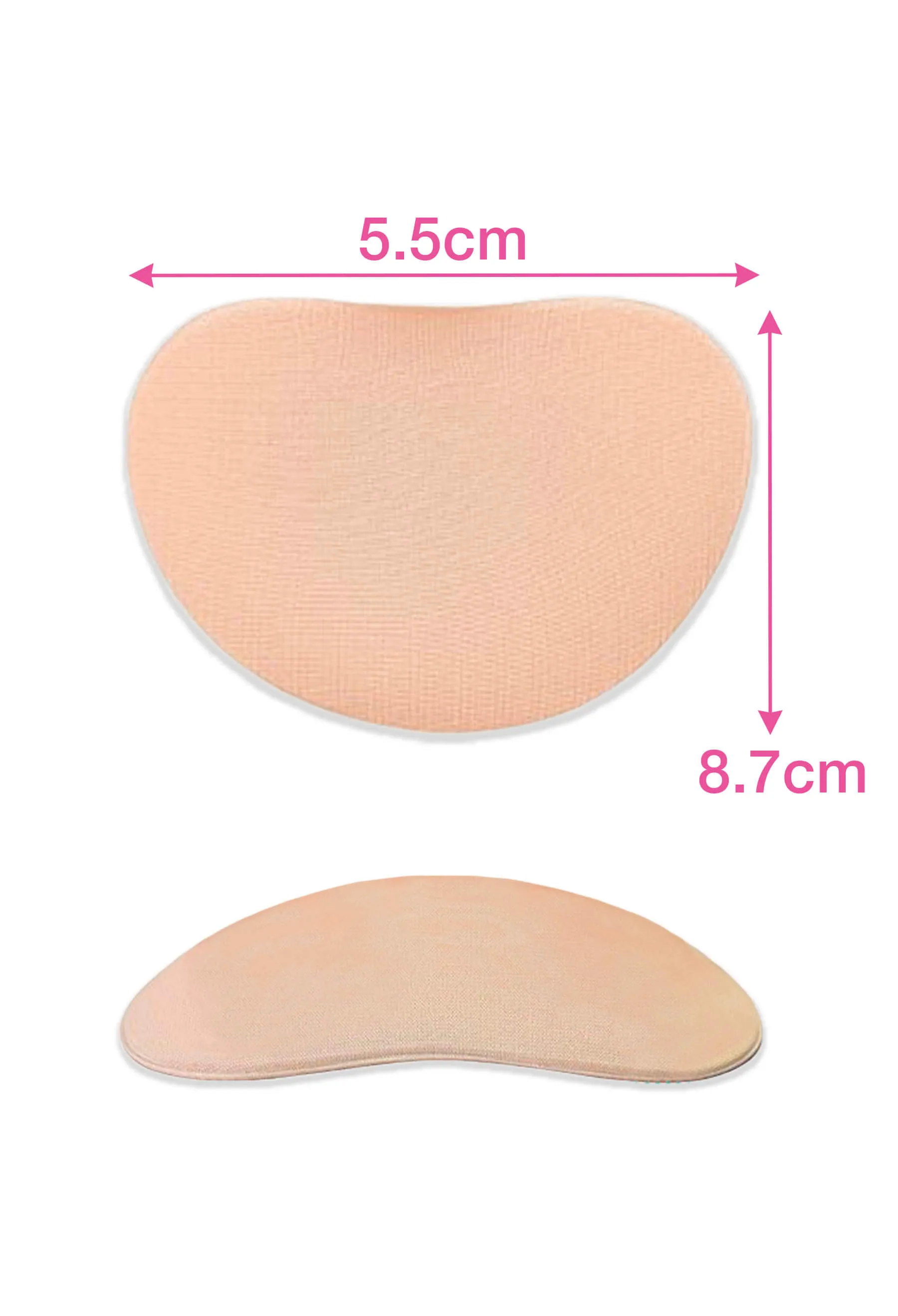 Push Up Cleavage Booster Pads - 2 Pack