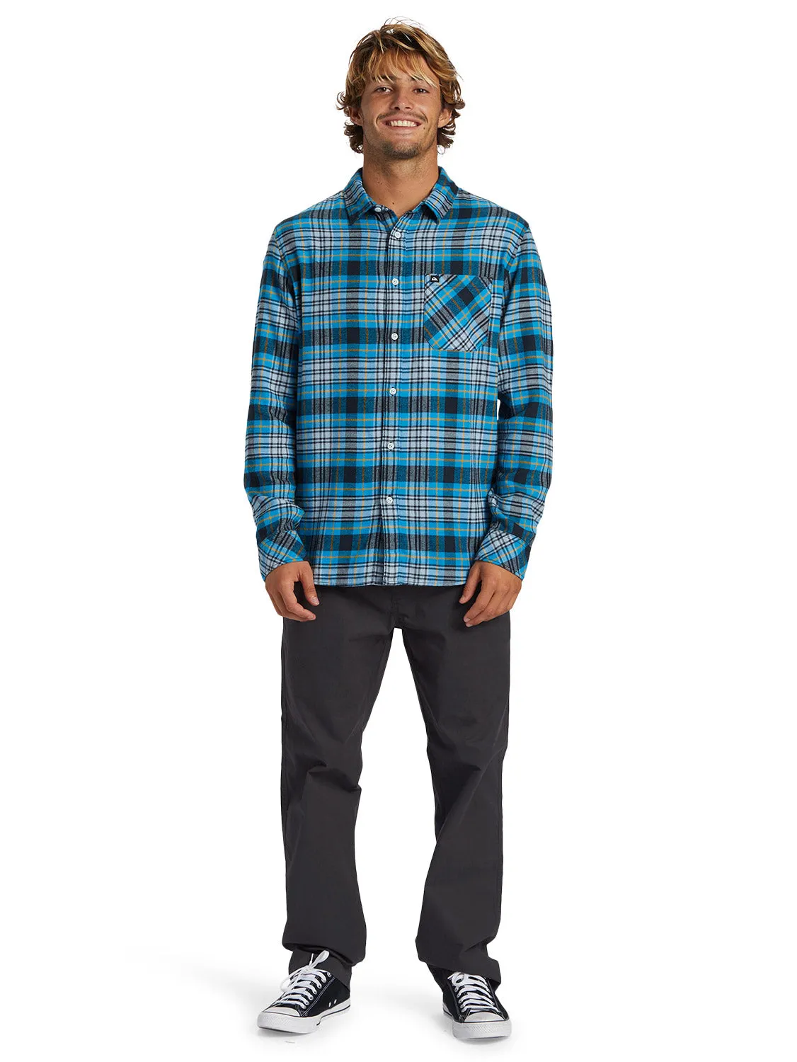 Quiksilver Mens Classic Flannel Shirt