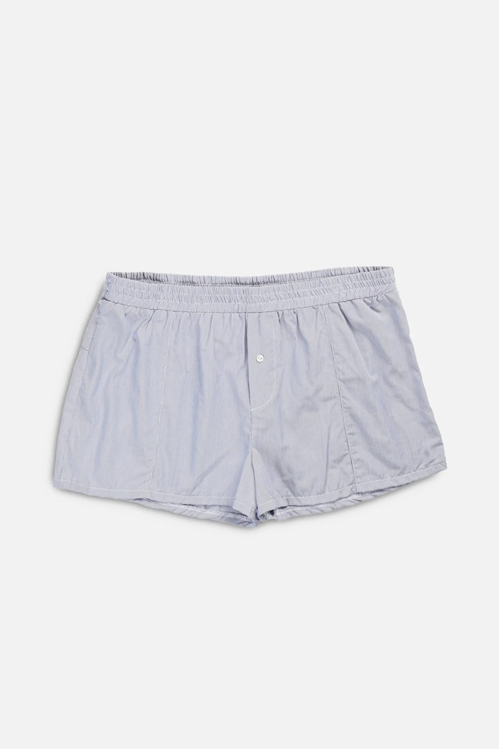 Rework Oxford Mini Boxer Shorts - XL