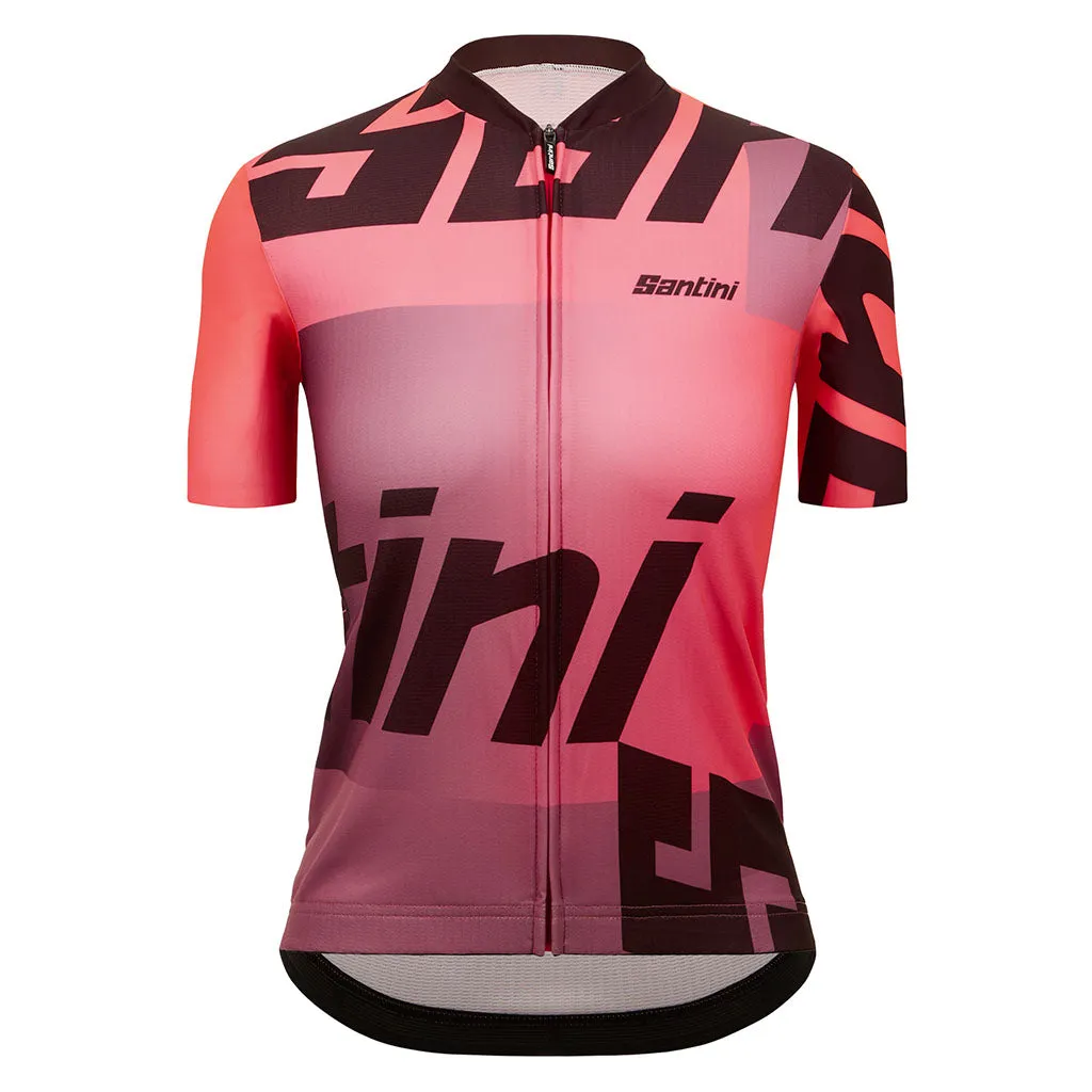 Santini Womens Karma Logo Jersey