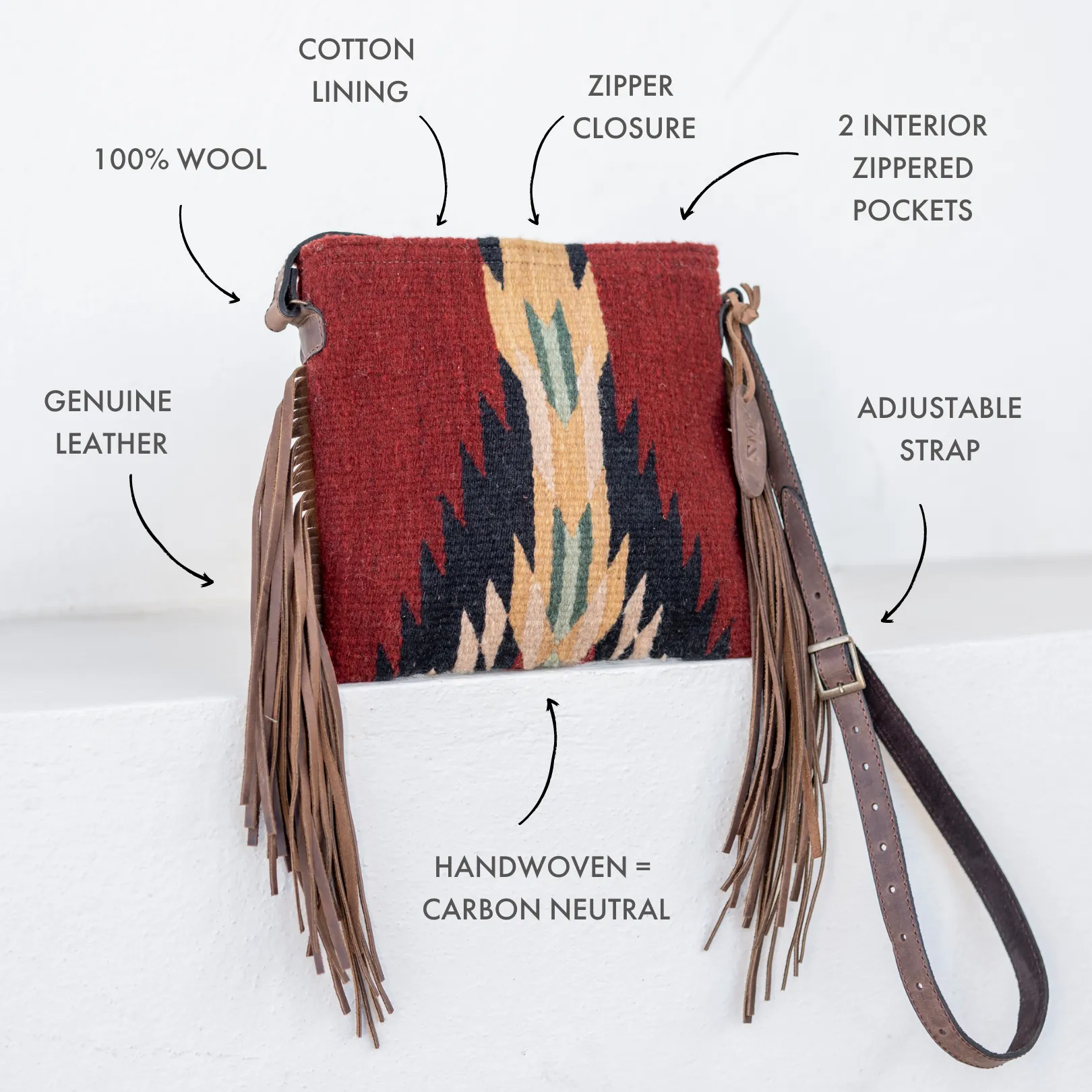 Shadow Fringe Bag