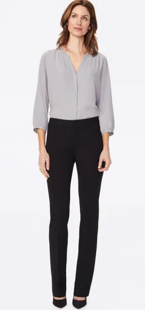 Slim Trouser Zwart Jersey | Black