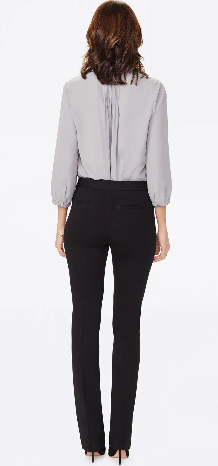 Slim Trouser Zwart Jersey | Black