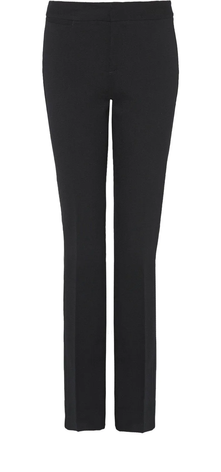 Slim Trouser Zwart Jersey | Black