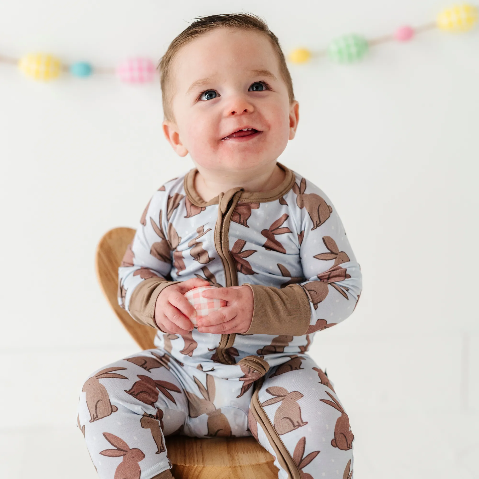 Somebunny Loves Chocolate Convertible Footies